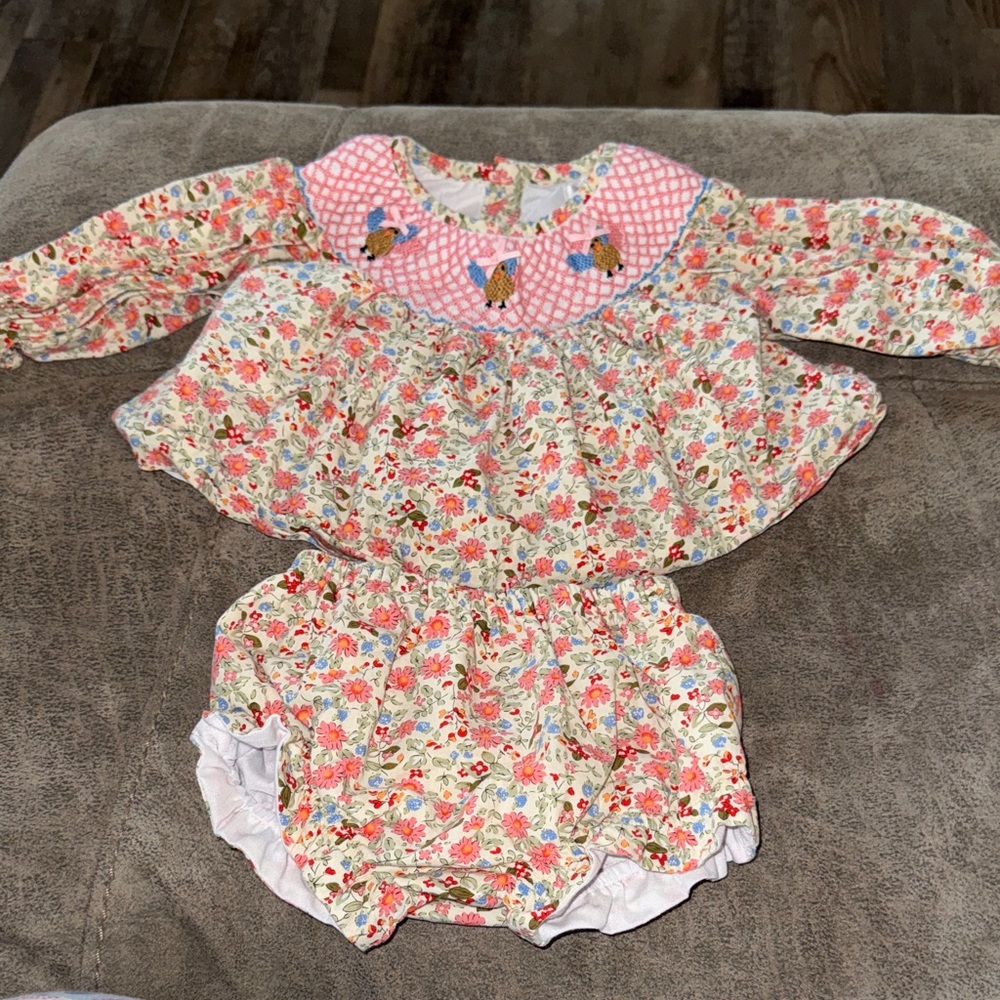 Thanksgiving Smocked Outfit